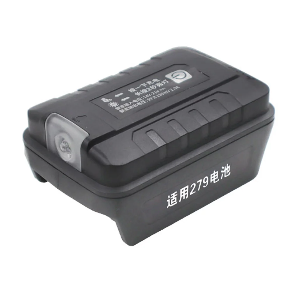 Adapter LED Light Lamp Flashlight Torch USB Mobile Phone Charger for Worx Green Wide 5 Pin Socket 18V 20V Li-Ion Battery
Adapter LED Light Lamp Flashlight Torch USB Mobile Phone Charger for Worx Green Wide 5 Pin Socket 18V 20V Li-Ion Battery