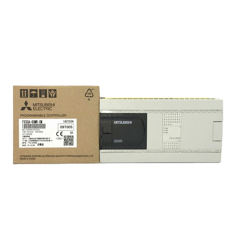 Original Mitsubishi Electric PLC Model FX3GA-40MT/60MT Programmable Logic Controller for Industrial Automation Products
Original Mitsubishi Electric PLC Model FX3GA-40MT/60MT Programmable Logic Controller for Industrial Automation Products