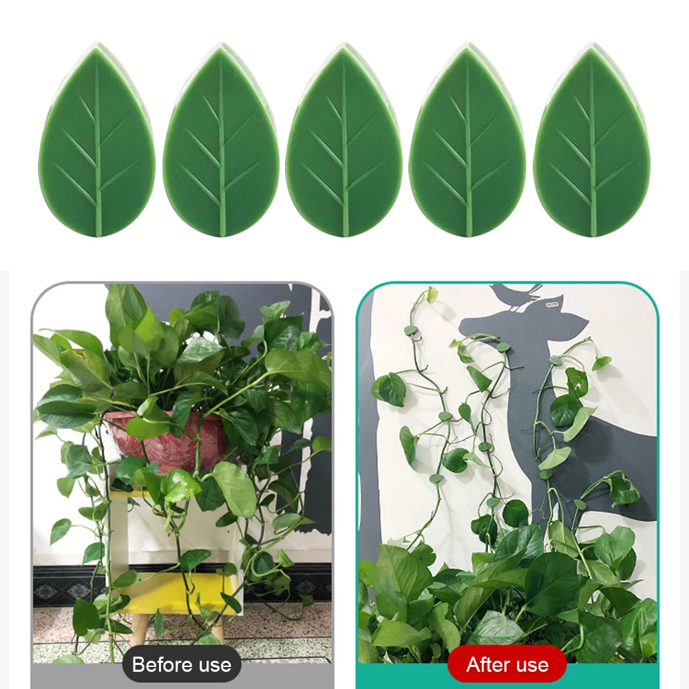 Plant Fixed Buckle Self-Adhesive Leaf Shape 50/60/100pcs Invisible Plant Hooks Waterproof Traction Holder for Home Office Garden
Plant Fixed Buckle Self-Adhesive Leaf Shape 50/60/100pcs Invisible Plant Hooks Waterproof Traction Holder for Home Office Garden
