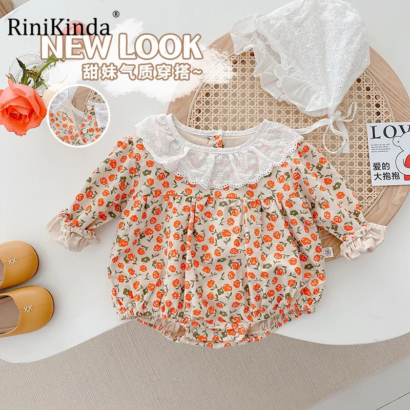 RiniKinda Summer Infant Baby Boys Girls Romper Long Sleeve Floral Printing Ruffles Newborn Rompers Fashion Baby Clothing
RiniKinda Summer Infant Baby Boys Girls Romper Long Sleeve Floral Printing Ruffles Newborn Rompers Fashion Baby Clothing