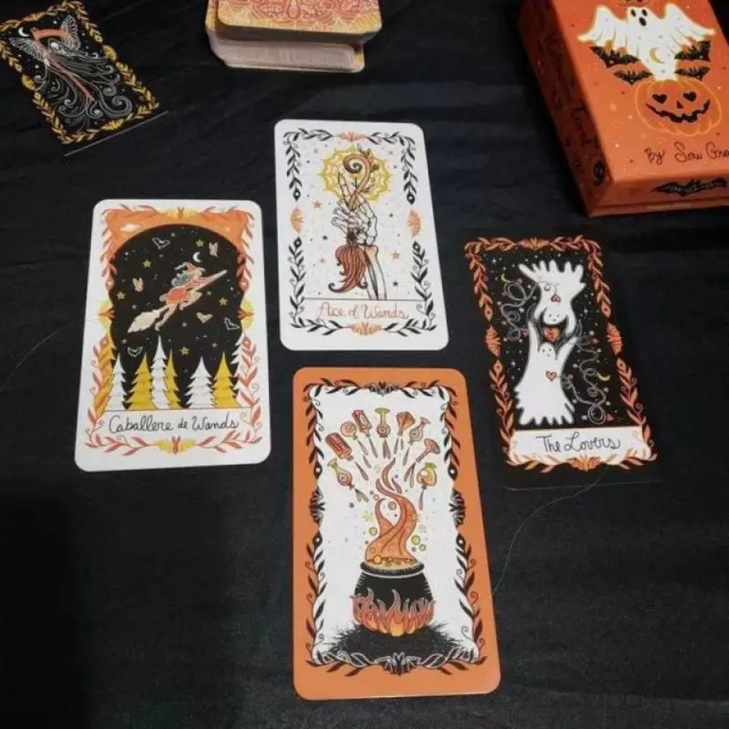 Leisure Party Table Game Fortune-telling Prophecy Oracle Cards Tarot Deck High Quality Entertainment Hot Sale Elasticity Unique
Leisure Party Table Game Fortune-telling Prophecy Oracle Cards Tarot Deck High Quality Entertainment Hot Sale Elasticity Unique