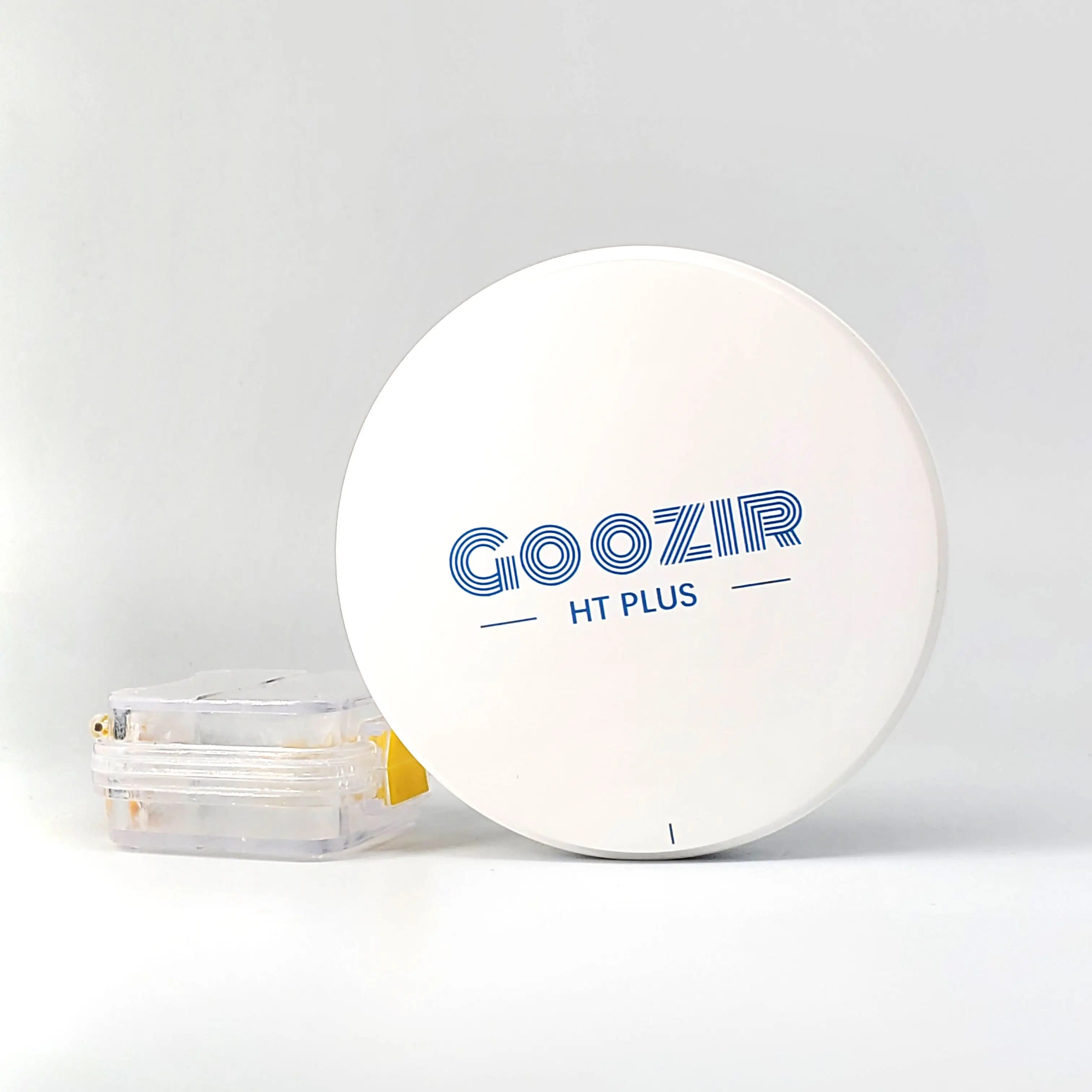 

GOOZIR 98mm Open System Cad Cam Milling Materials High Quality HT white A2 With 1200Mpa Dental Zirconia blank For Lab or Clinic