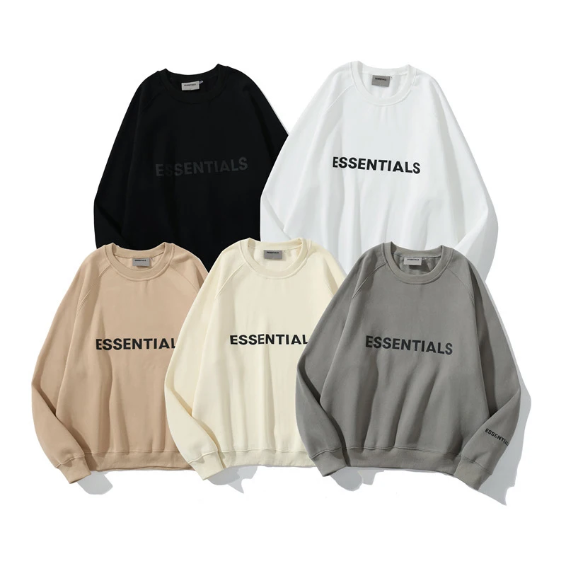 Fashion Streetwear Essentials Sweatshirt Cotton O-neck Hoodies Spring and Summer High Street Loose Hip hop Men and Women Sweater
Fashion Streetwear Essentials Sweatshirt Cotton O-neck Hoodies Spring and Summer High Street Loose Hip hop Men and Women Sweater
