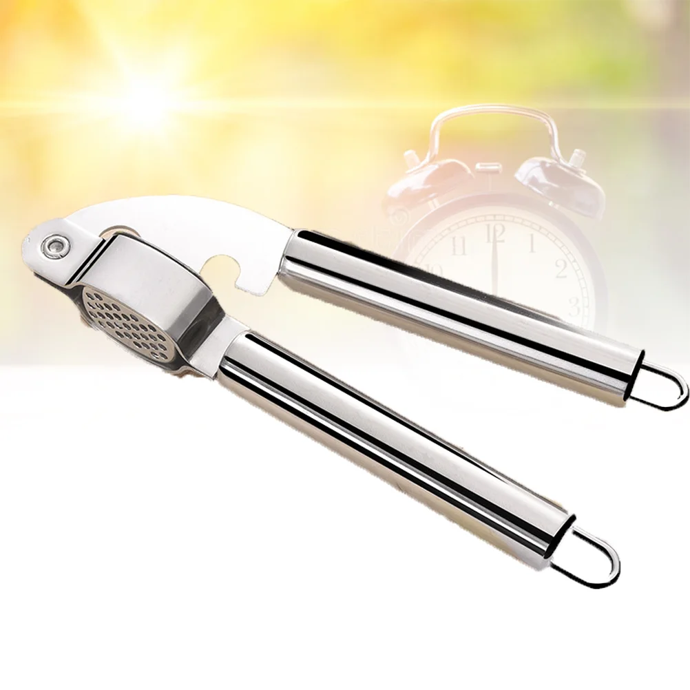 Stainless Steel Garlic Press and Garlic Slicer Mincer and Crusher Garlic Press Professional Garlic Presser Grinding Accessories
Stainless Steel Garlic Press and Garlic Slicer Mincer and Crusher Garlic Press Professional Garlic Presser Grinding Accessories