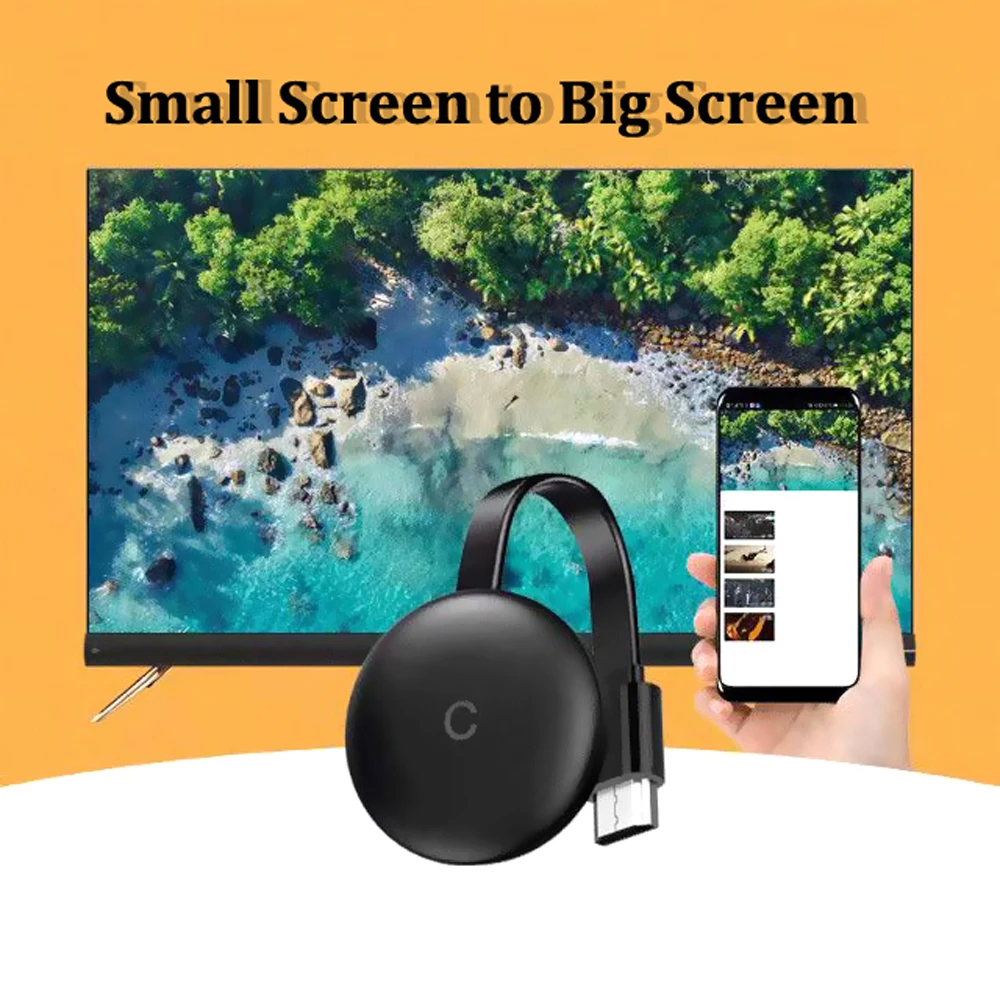 G13B 1080P TV Stick 2.4G WiFi Wireless Display HDMI-compatible Adapter Screen Mirror Casting to TVs Laptop For Android iOS
G13B 1080P TV Stick 2.4G WiFi Wireless Display HDMI-compatible Adapter Screen Mirror Casting to TVs Laptop For Android iOS