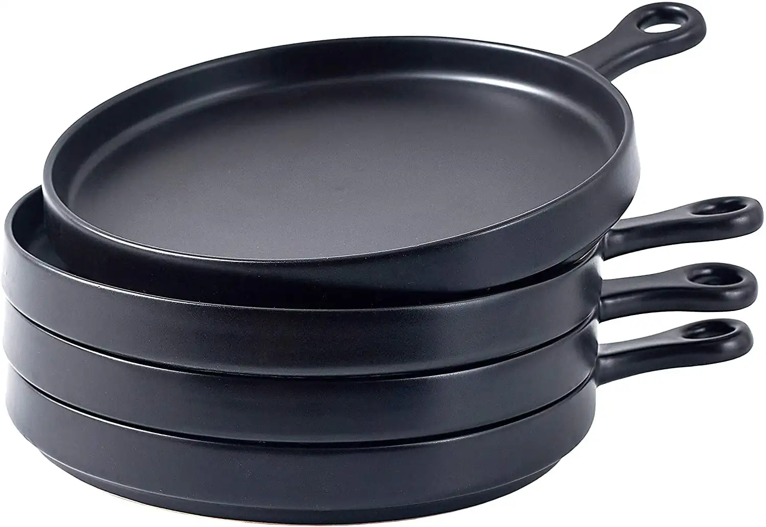 10 Inch Porcelain Plates, Set of 4, Elegant Dinner Plates with Grip Handles and Pizza Baking Pan Look, Ideal for Steak, Pasta or
10 Inch Porcelain Plates, Set of 4, Elegant Dinner Plates with Grip Handles and Pizza Baking Pan Look, Ideal for Steak, Pasta or