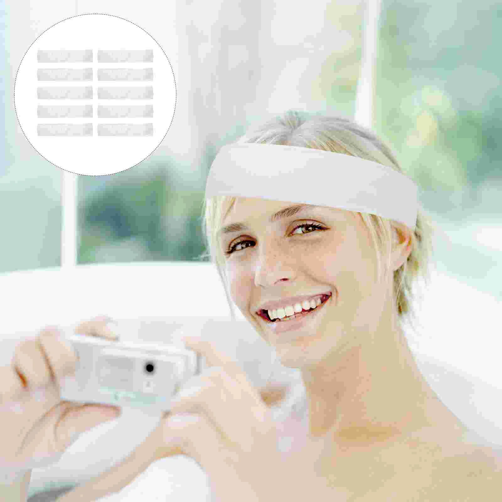 48 Pieces Spa Headband, Disposable Makeup Headwrap Washing Headbands for Men ( White )
48 Pieces Spa Headband, Disposable Makeup Headwrap Washing Headbands for Men ( White )