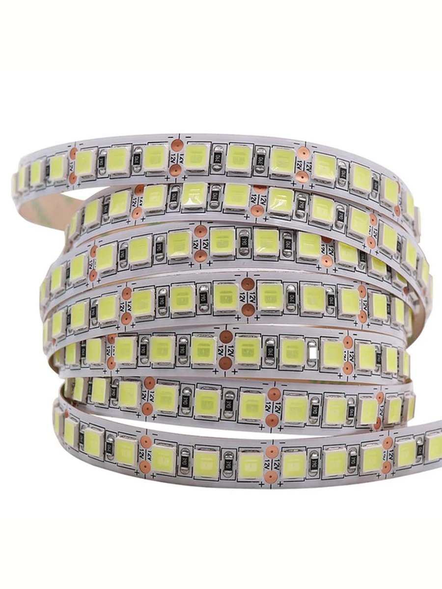 Светодиодная лента Диодная светодиодная для кухни подсветка 12 в 5 м 600 LED 5054 IP65