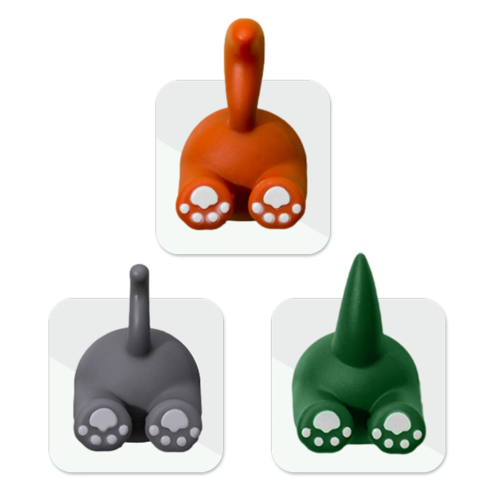Animal Tail Hook Toothbrush Holder Wall Rack Cute Multifunctional Storage Hanging Cartoon Sticky Hook Free Punch For Bathroom
Animal Tail Hook Toothbrush Holder Wall Rack Cute Multifunctional Storage Hanging Cartoon Sticky Hook Free Punch For Bathroom