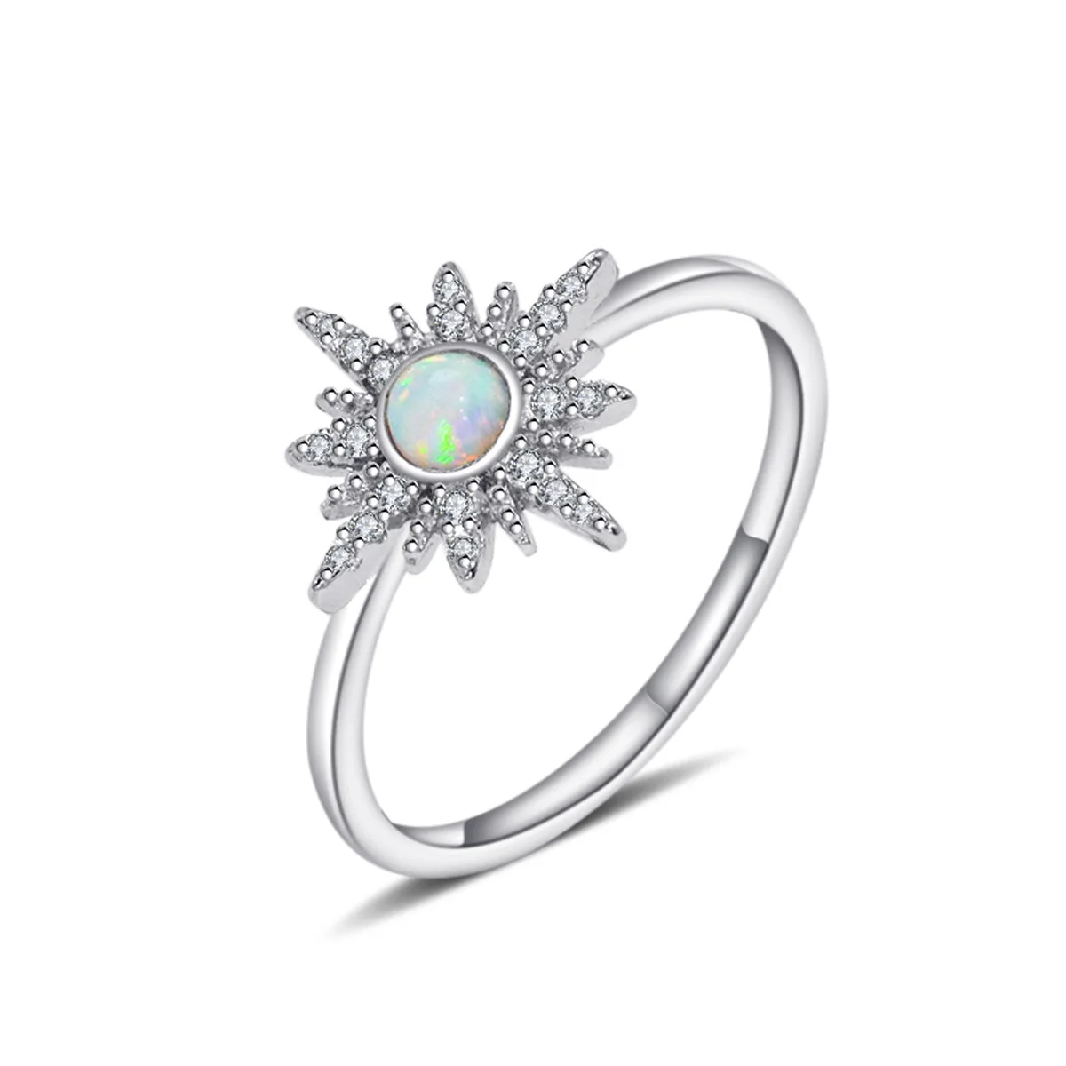 2023 Hot S925 Sterling Silver Australian Gem Set Diamond Ring European and American Simple Star opal Women's Ring
2023 Hot S925 Sterling Silver Australian Gem Set Diamond Ring European and American Simple Star opal Women's Ring