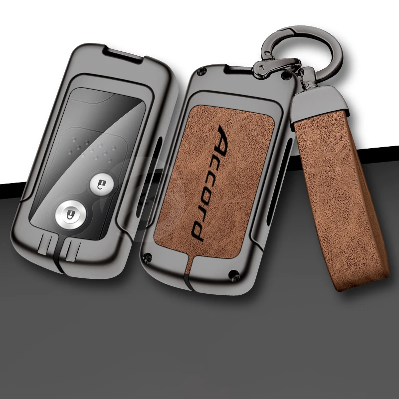 Leather Zinc Alloy Car Cover Case Shell For Honda Accord Holder Keyless Accessories Smart Keychain Key Fob Keyring
Leather Zinc Alloy Car Cover Case Shell For Honda Accord Holder Keyless Accessories Smart Keychain Key Fob Keyring