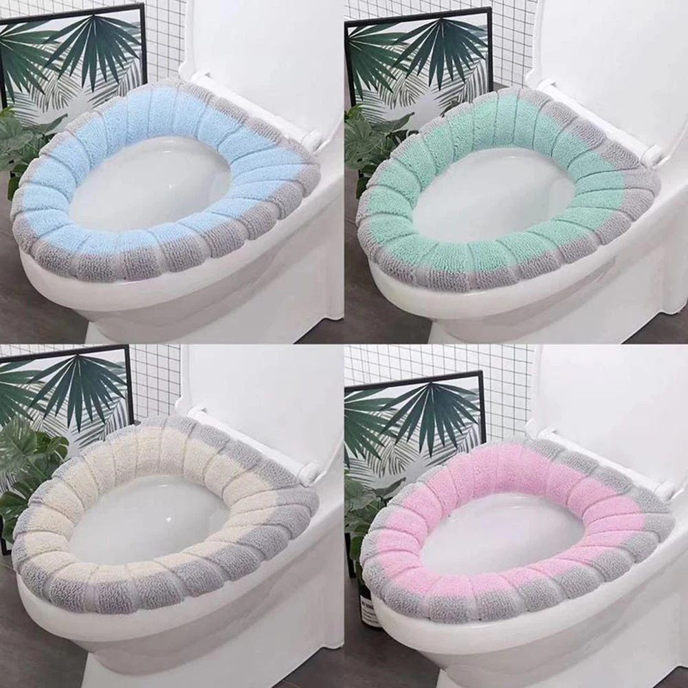 Toilet Seat Bidet Cover Soft Thicker Warmer Stretchable Washable Handle Seat Cover Bathroom Toilet Seat Cushion Mat Accessories
Toilet Seat Bidet Cover Soft Thicker Warmer Stretchable Washable Handle Seat Cover Bathroom Toilet Seat Cushion Mat Accessories