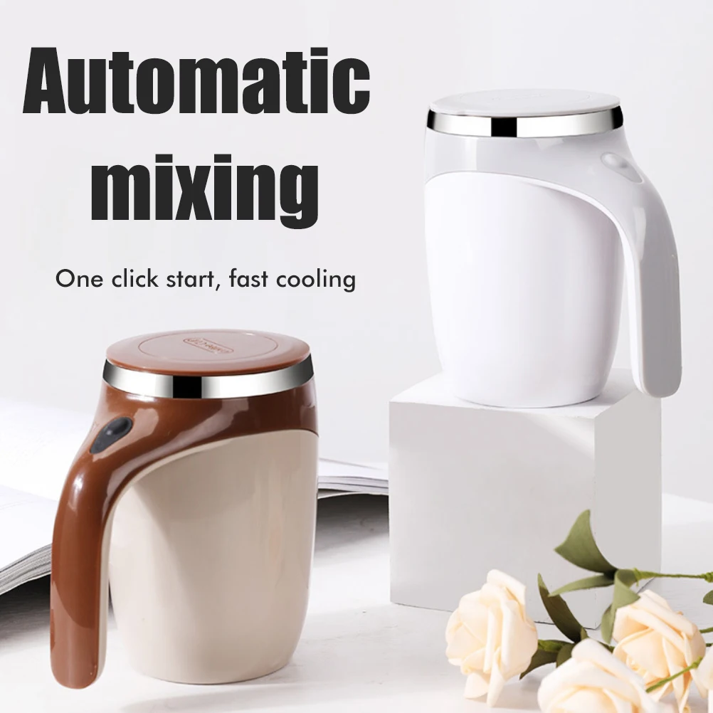 380ml Automatic Self Stirring Magnetic Mug Creative Stainless Steel Coffee Milk Mixing Cup Blender Lazy Smart Mixer Thermal Cup
380ml Automatic Self Stirring Magnetic Mug Creative Stainless Steel Coffee Milk Mixing Cup Blender Lazy Smart Mixer Thermal Cup