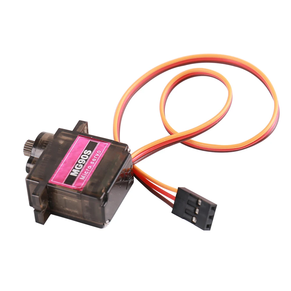 2pcs MG90S Servo Motor Low Noise Micro Servo Metal Gear Compatible with Arduino Remote Control Helicopter Airplane
2pcs MG90S Servo Motor Low Noise Micro Servo Metal Gear Compatible with Arduino Remote Control Helicopter Airplane