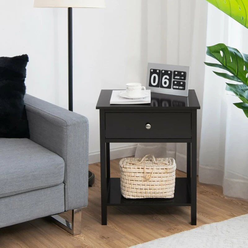 Wooden Storage Shelf for Bedroom and Living Room with Drawer Sofa Bed Side Table Storage Cabinet
Wooden Storage Shelf for Bedroom and Living Room with Drawer Sofa Bed Side Table Storage Cabinet
