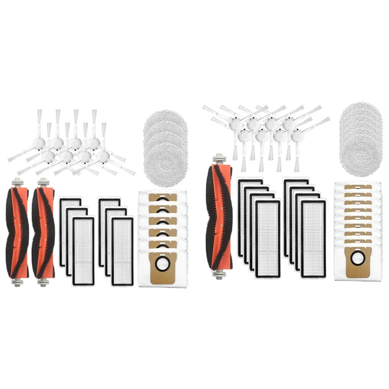 Replacement Parts Kit For Xiaomi Mijia B101CN Robot Vacuum Cleaner Washable Main Side Brush Hepa Filter Mop Cloth
Replacement Parts Kit For Xiaomi Mijia B101CN Robot Vacuum Cleaner Washable Main Side Brush Hepa Filter Mop Cloth
