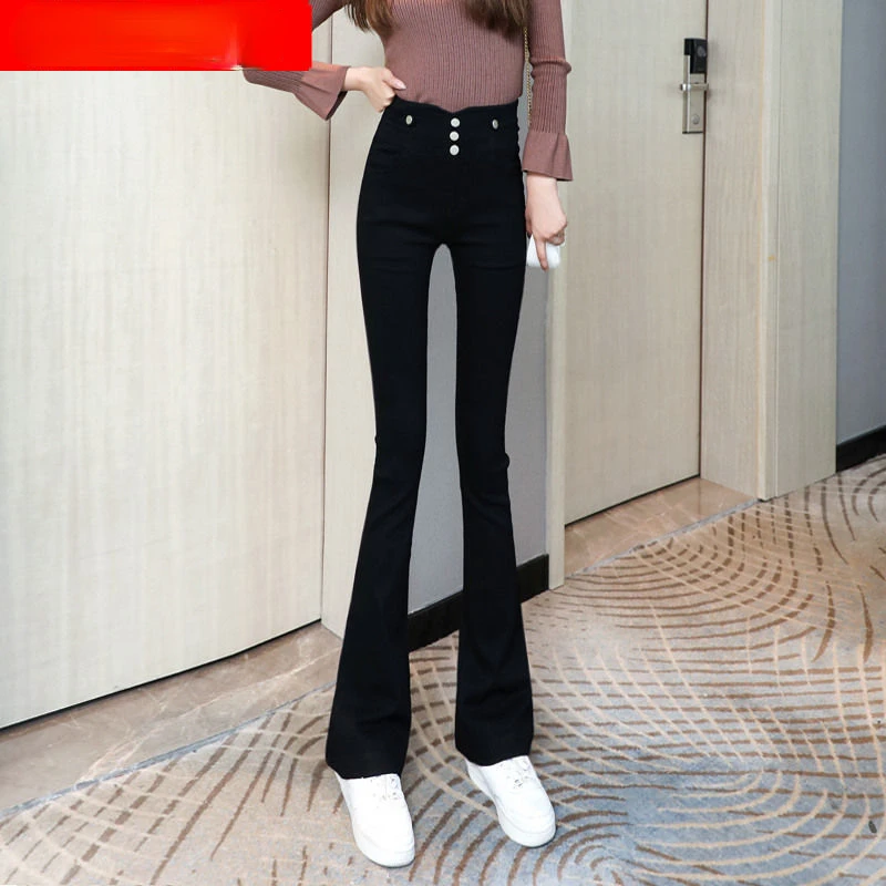 Casual High-waisted Flared Pants 2022 Spring Leggings Women's Stretch Wide-leg Pants Black Trousers Pantalones De Mujer E71
Casual High-waisted Flared Pants 2022 Spring Leggings Women's Stretch Wide-leg Pants Black Trousers Pantalones De Mujer E71