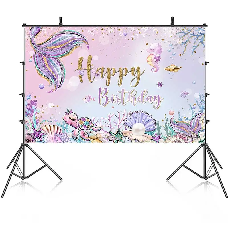 Princess Mermaid Glitter Tail Backdrops For Children Photography Photographic Pink The Sea Backgrounds For Photos Studio Props
Princess Mermaid Glitter Tail Backdrops For Children Photography Photographic Pink The Sea Backgrounds For Photos Studio Props