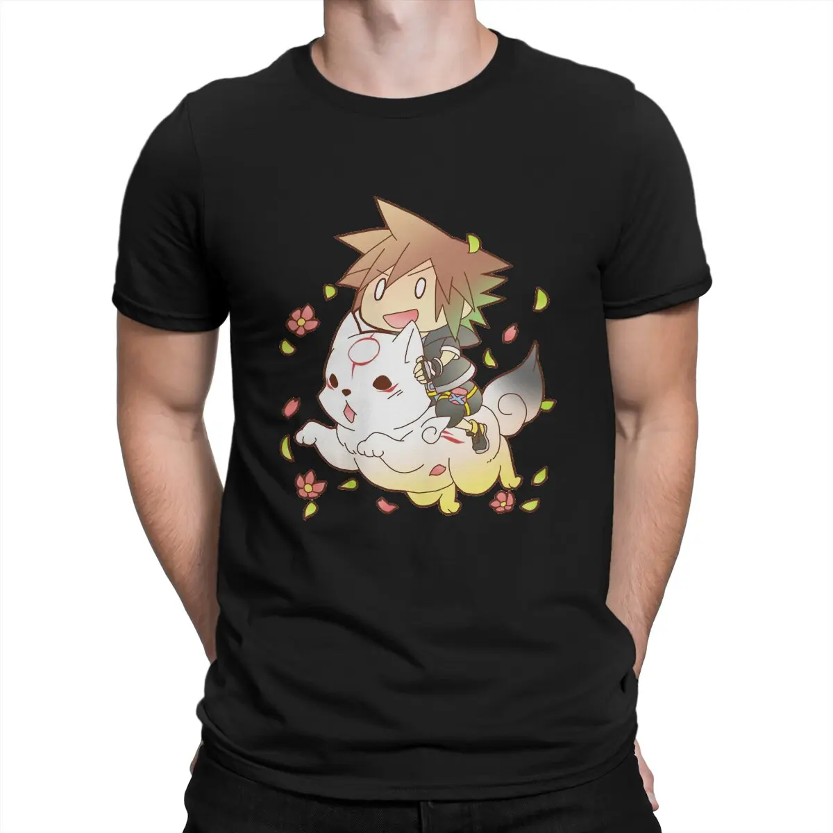 Мужские футболки Chibi Sora Okami of KH, финальная фантазия, ролевая игра, повседневные футболки с коротким рукавом и круглым вырезом, 100% хлопковые то...
Мужские футболки Chibi Sora Okami of KH, финальная фантазия, ролевая игра, повседневные футболки с коротким рукавом и круглым вырезом, 100% хлопковые то...