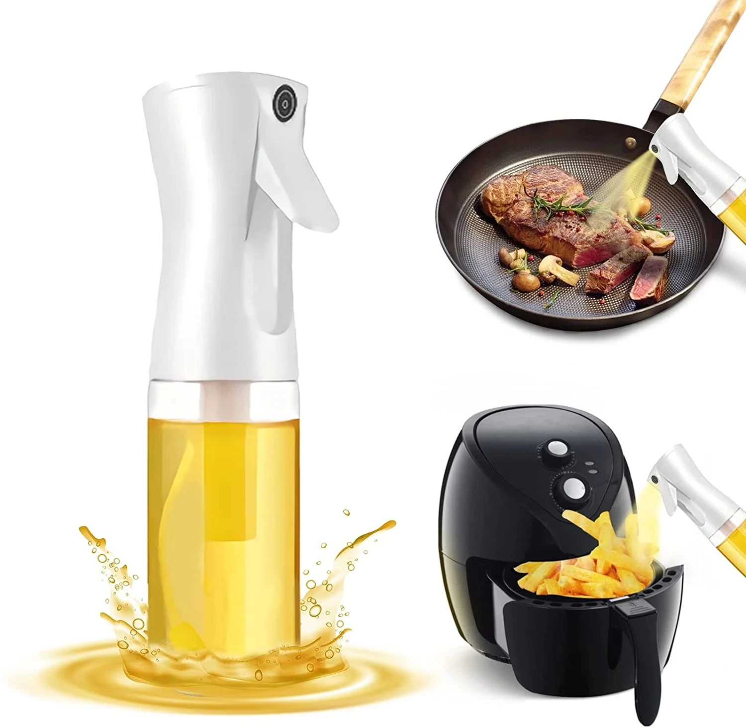 Spray Bottle BBQ Leakproof Pump Kitchen Oil cruet dispenser Type Tools Refillable Dispenser kitchen accessories
Spray Bottle BBQ Leakproof Pump Kitchen Oil cruet dispenser Type Tools Refillable Dispenser kitchen accessories