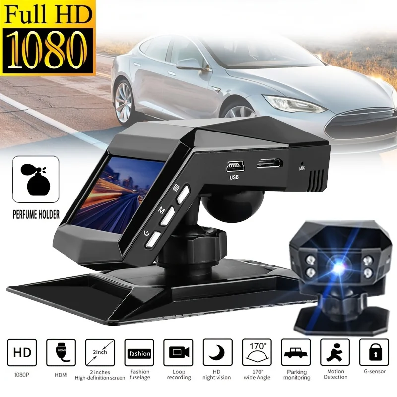 Car Center Console Installation Free Driving Recorder 2 Inch Screen HD Night Vision 1080 Aromatherapy Base Car DVR
Car Center Console Installation Free Driving Recorder 2 Inch Screen HD Night Vision 1080 Aromatherapy Base Car DVR
