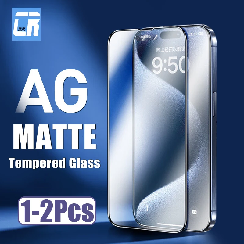 AG Matte Tempered Glass for iPhone 15 14 Plus Anti-Glare Screen Protector for iPhone 13 12 Mini 11 Pro Max Full Protective Film
AG Matte Tempered Glass for iPhone 15 14 Plus Anti-Glare Screen Protector for iPhone 13 12 Mini 11 Pro Max Full Protective Film
