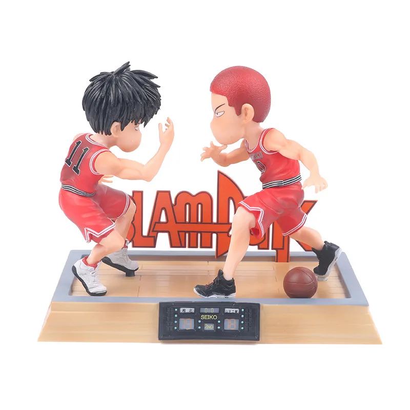 

Экшн-фигурка аниме Slam Dunk, 16 см, сакураги, ханамичи, каэд, рукава, баскетбольная искусственная ПВХ Коллекционная модель, кукла, игрушка