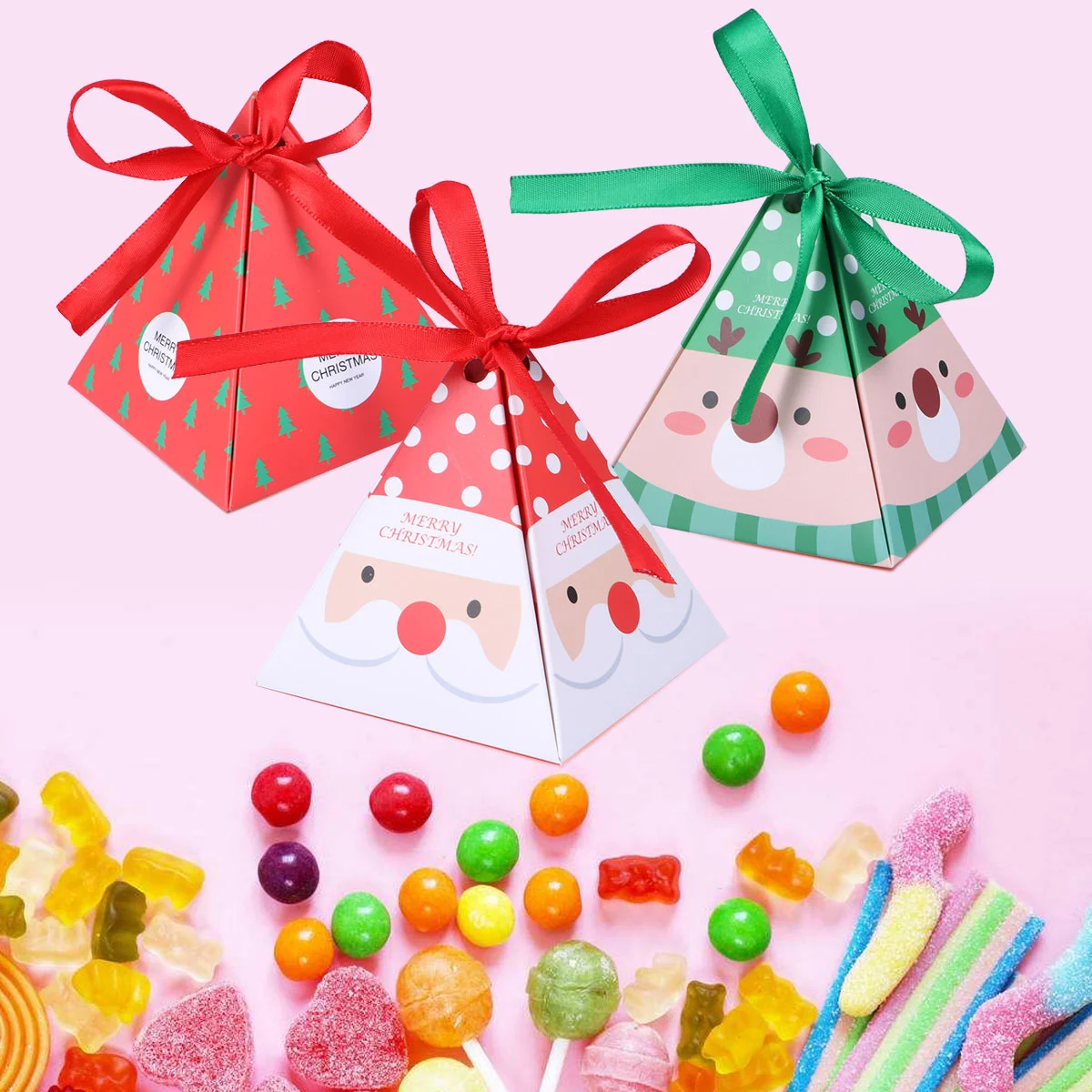 Boxes Christmas Gift Box Holiday Candy Treat Goodie Small Paper Cookie Favors3D Trianglepresents Wrapping Party Favor Bags
Boxes Christmas Gift Box Holiday Candy Treat Goodie Small Paper Cookie Favors3D Trianglepresents Wrapping Party Favor Bags