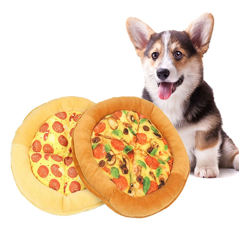 Plush Squeaky Sound Pet Toy Dog Sniffing Pizza Shape Soft Chew Molar Bite Resistant Plush Interactive Training Sounding Toy
Plush Squeaky Sound Pet Toy Dog Sniffing Pizza Shape Soft Chew Molar Bite Resistant Plush Interactive Training Sounding Toy