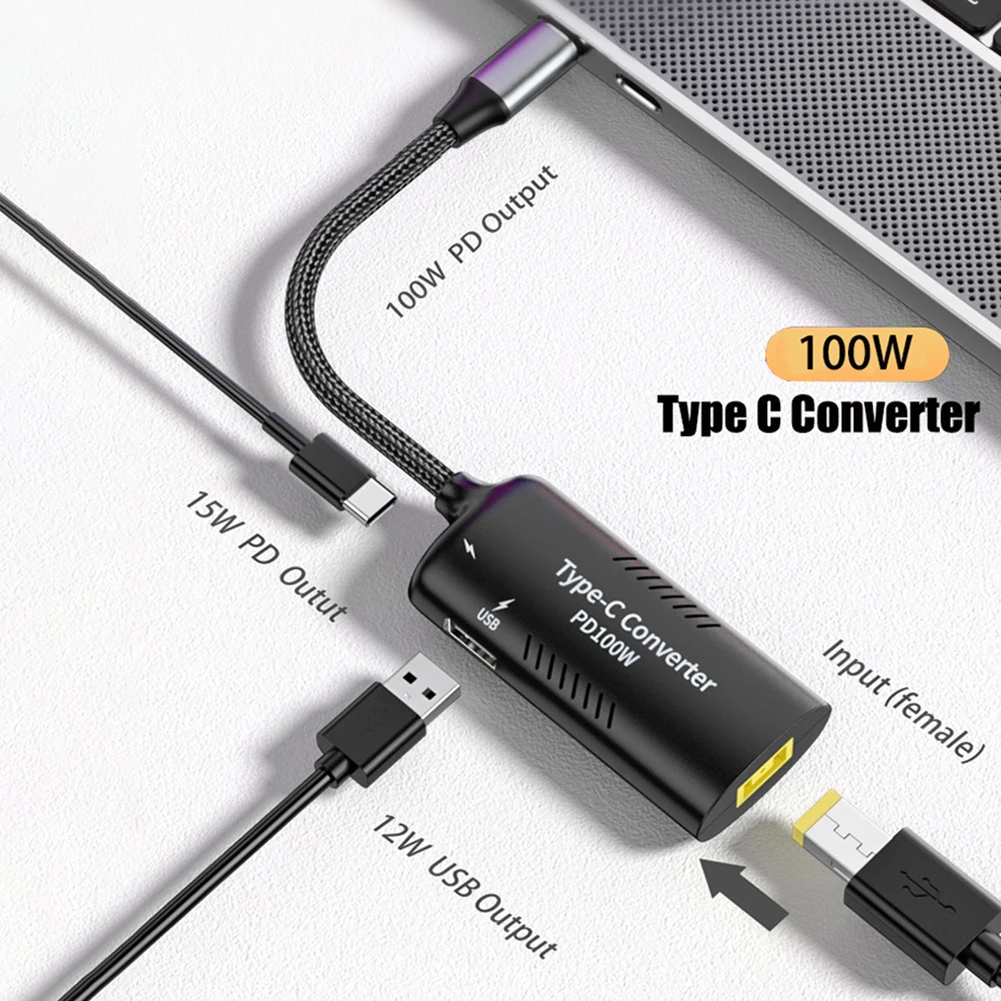 Сетевое зарядное устройство с нейлоновой оплеткой, 100 Вт
Сетевое зарядное устройство с нейлоновой оплеткой, 100 Вт