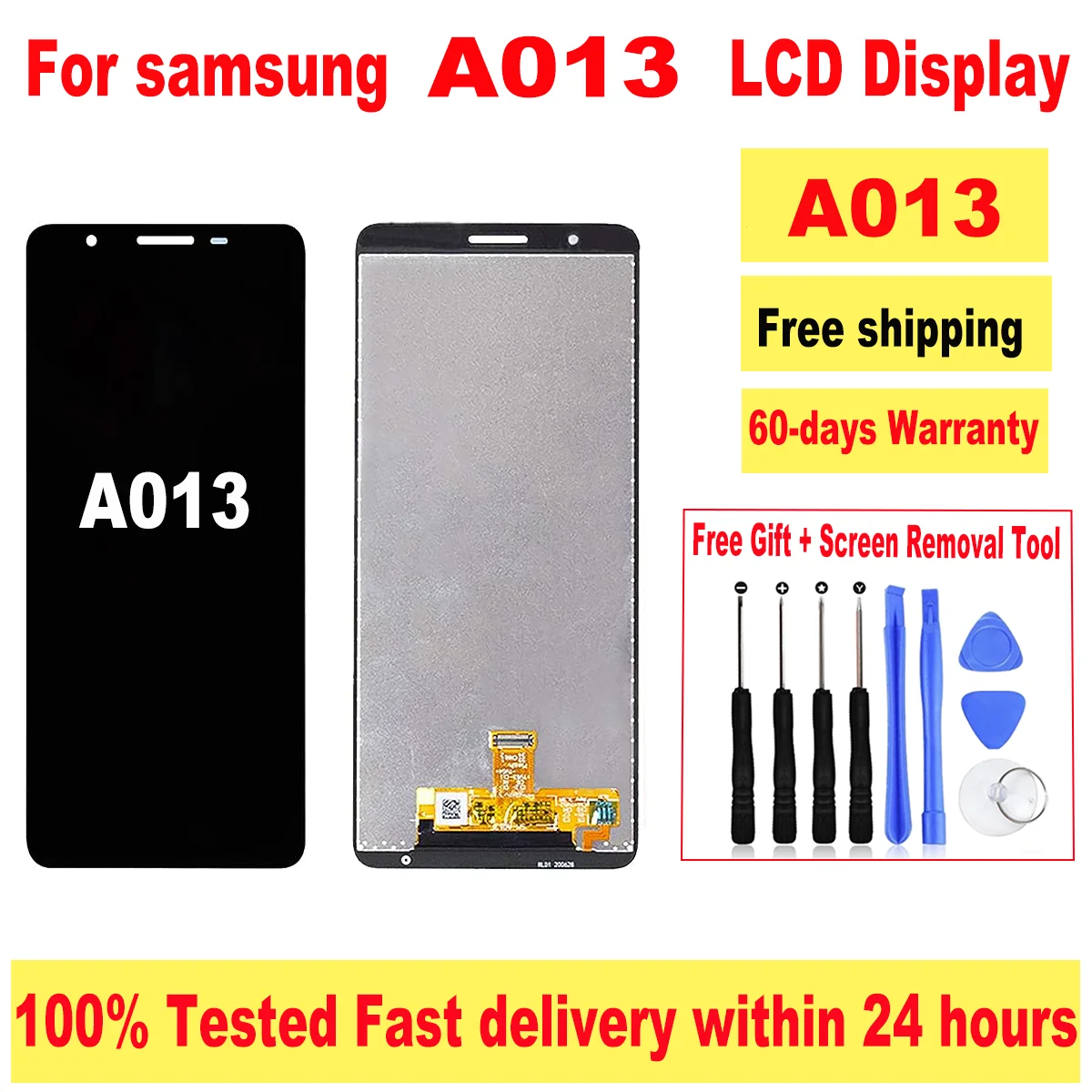 5.3 Inch LCD Screens For Samsung Galaxy A013 LCD Display Touch Screen Digitizer Assembly Screen Replacement For Samsung A013
5.3 Inch LCD Screens For Samsung Galaxy A013 LCD Display Touch Screen Digitizer Assembly Screen Replacement For Samsung A013