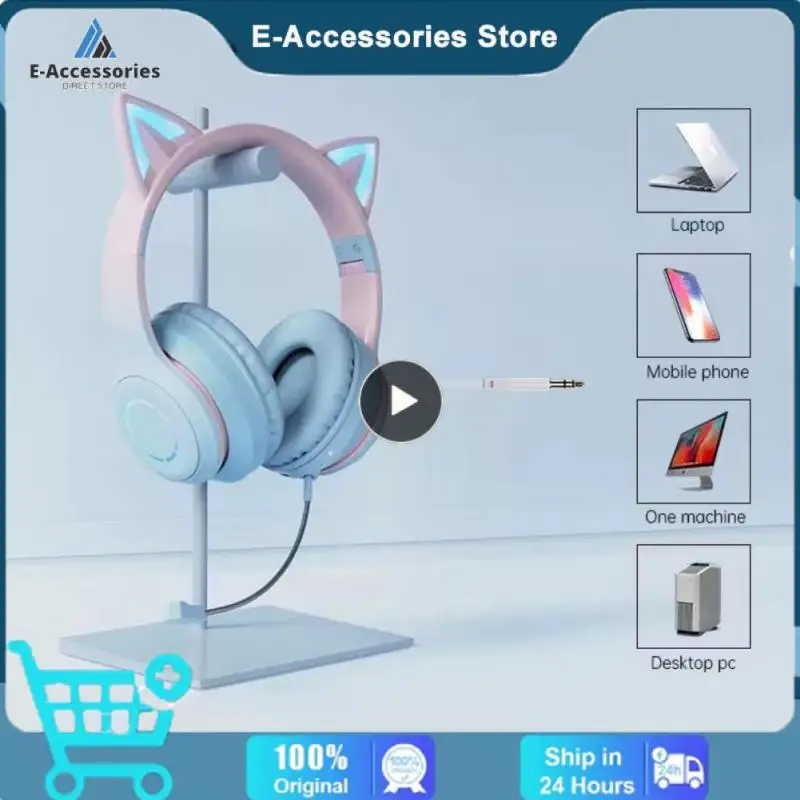 Rgb Luminous Computer Headset Head-mounted Music Headset With Microphone With Mic Can Close Sport Headphone Gamer Gift
Rgb Luminous Computer Headset Head-mounted Music Headset With Microphone With Mic Can Close Sport Headphone Gamer Gift