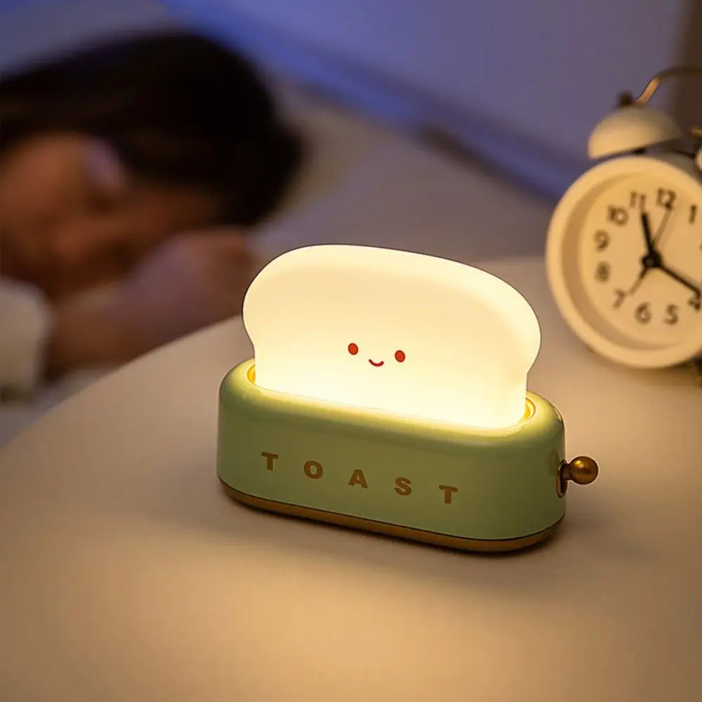 High quality Bedside Mood Light Rechargeble Bread Maker Night Light Toast Lamp Sleeping Lamps
High quality Bedside Mood Light Rechargeble Bread Maker Night Light Toast Lamp Sleeping Lamps