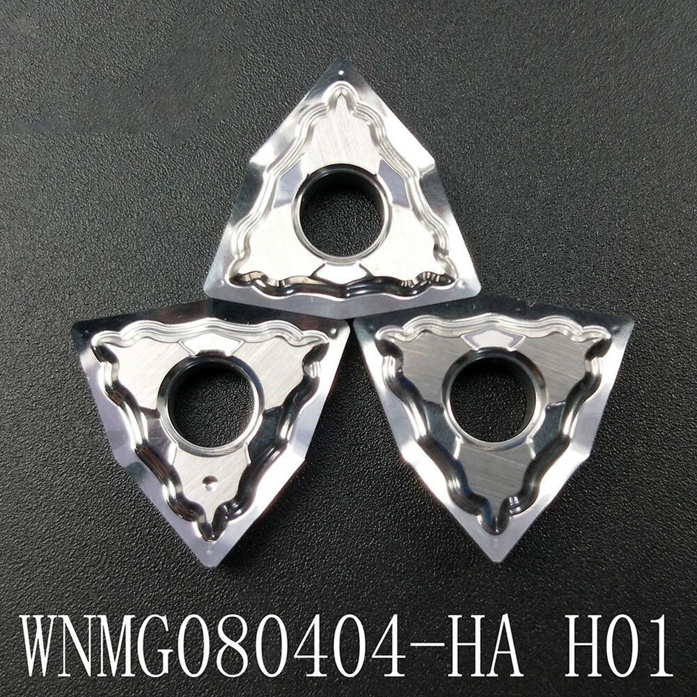 10pcs WNMG080404-HA H01 Blade CNC Lathe Insert Cutting Tool Carbide Insert Turning Blade For Aluminum
10pcs WNMG080404-HA H01 Blade CNC Lathe Insert Cutting Tool Carbide Insert Turning Blade For Aluminum