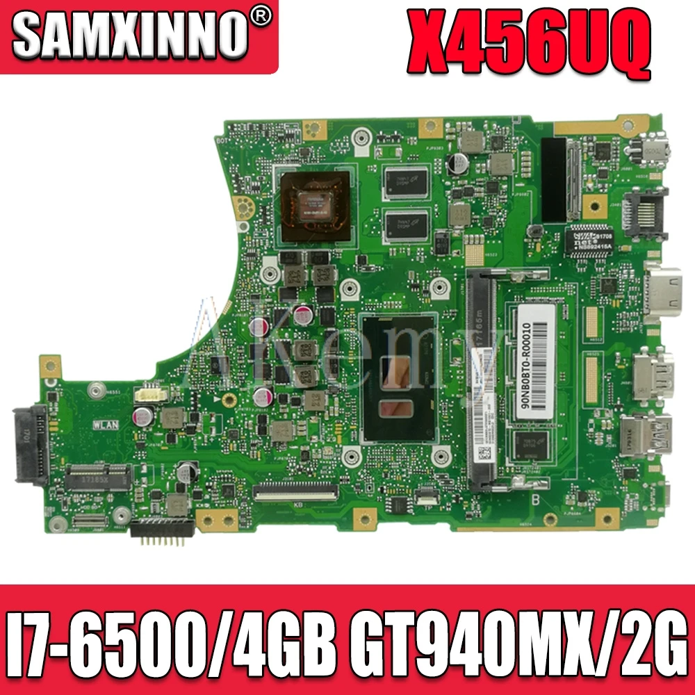 Материнская плата SAMXINNO X456UQ для ноутбука Asus X456U X456UQ X456UB X456UQK X456UV материнская плата 4GB-RAM I7-6500U GT940M DDR4
Материнская плата SAMXINNO X456UQ для ноутбука Asus X456U X456UQ X456UB X456UQK X456UV материнская плата 4GB-RAM I7-6500U GT940M DDR4