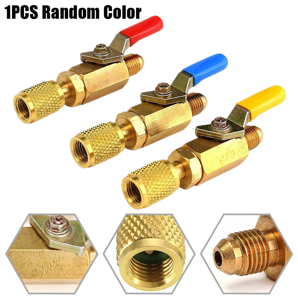 1x Straight Ball Valve 1/4in SAE 800PSI For Car R410a AC Refrigerant Hose Industrial Tools
1x Straight Ball Valve 1/4in SAE 800PSI For Car R410a AC Refrigerant Hose Industrial Tools