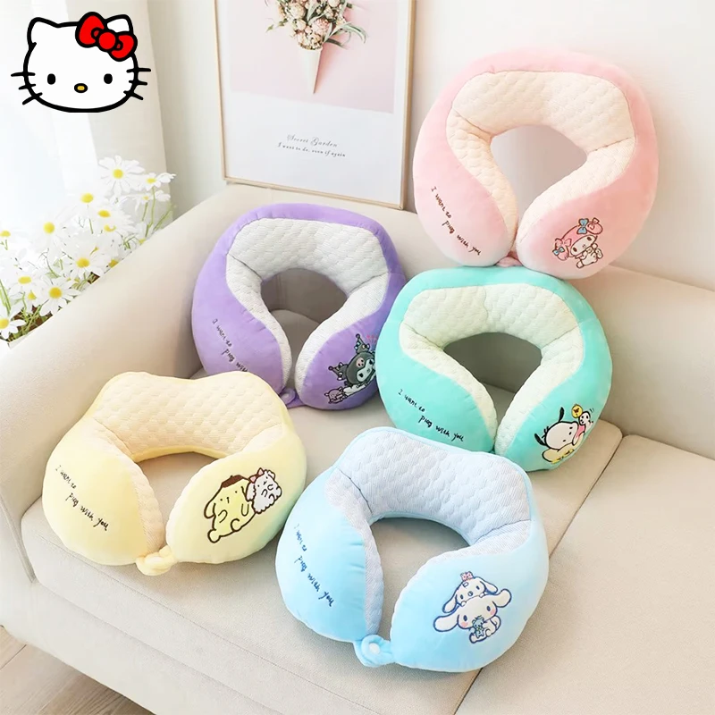 Sanrio MyMelody Cinnamoroll Kuromi U Shaped Pillow Kawaii Anime Nap Rest Neck Pillow Cartoon Plush Girl Office Sleeping Pillow
Sanrio MyMelody Cinnamoroll Kuromi U Shaped Pillow Kawaii Anime Nap Rest Neck Pillow Cartoon Plush Girl Office Sleeping Pillow