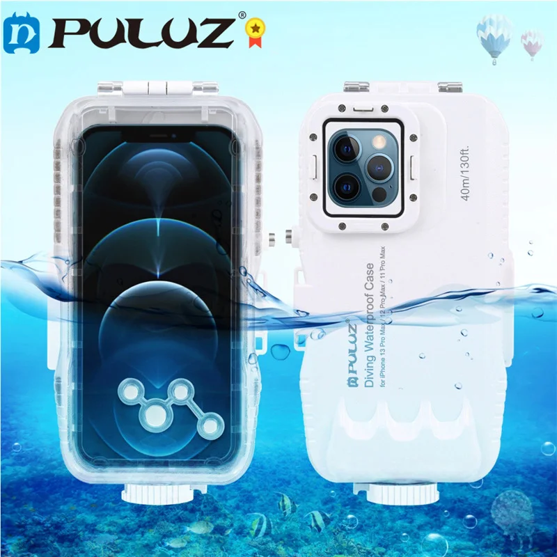 PULUZ 40 м/130 футов водонепроницаемый корпус для дайвинга фото-и видеосъемки подводный чехол для iPhone 13 12 11 Pro Max 13 12 Pro 12 mini
PULUZ 40 м/130 футов водонепроницаемый корпус для дайвинга фото-и видеосъемки подводный чехол для iPhone 13 12 11 Pro Max 13 12 Pro 12 mini