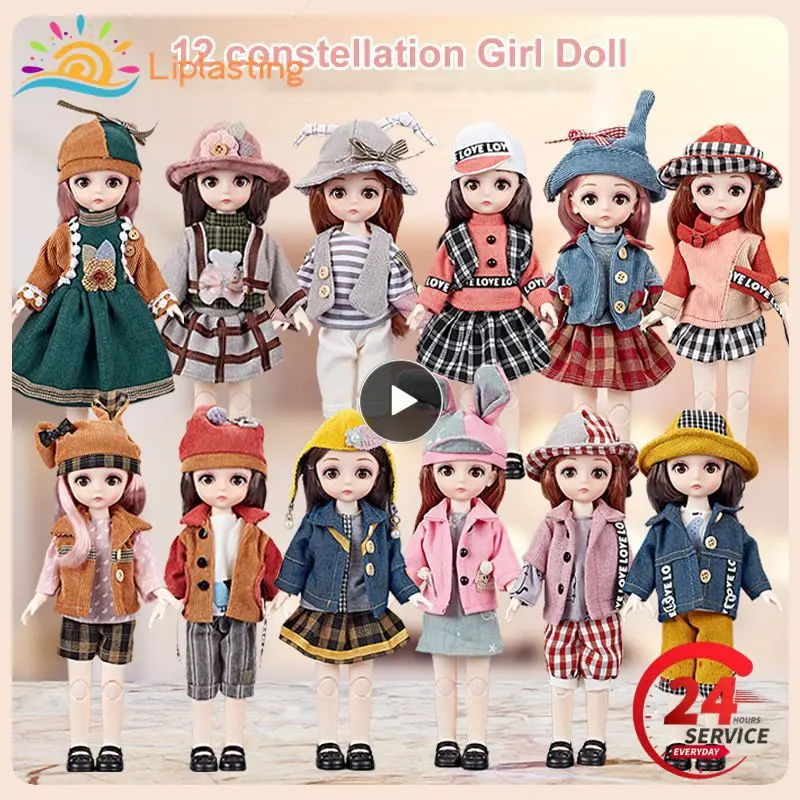 30CM 5D Doll Twelve Constellation Dolls Mini Baby Birthday Present Key Pendant Collection Decoration Lovely Girl Boy Kid Toy
30CM 5D Doll Twelve Constellation Dolls Mini Baby Birthday Present Key Pendant Collection Decoration Lovely Girl Boy Kid Toy