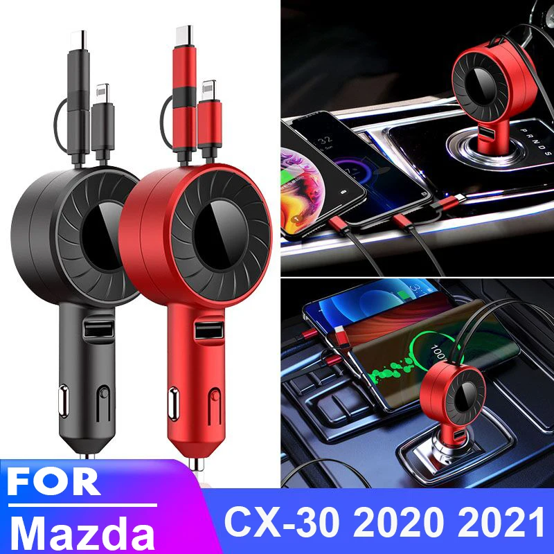 USB Type C Car Charger for iPhone Android HUAWEI HONOR Xiaomi POCO X3 Pro Redmi Samsung Galaxy OnePlus for Mazda CX-30 2020 2021
USB Type C Car Charger for iPhone Android HUAWEI HONOR Xiaomi POCO X3 Pro Redmi Samsung Galaxy OnePlus for Mazda CX-30 2020 2021