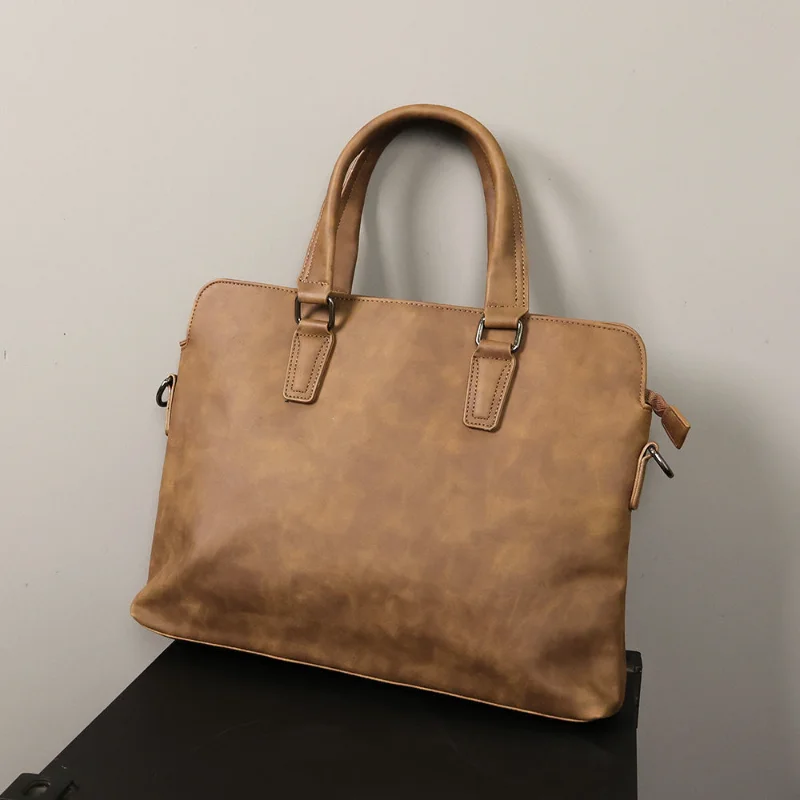 Fashion Retro Men's Briefcase Capacity Shoulder Laptop Male Handbag Messenger Bag Large Multifunctional Satchels Bag Business
Fashion Retro Men's Briefcase Capacity Shoulder Laptop Male Handbag Messenger Bag Large Multifunctional Satchels Bag Business