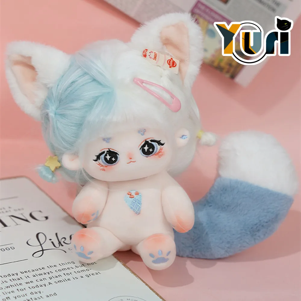 Yuri Kpop no attribute Blue Fox Plush 20cm Doll Body Toy Rabbit Jumpsuits Clothes Costume Cute Cosplay Gift C
Yuri Kpop no attribute Blue Fox Plush 20cm Doll Body Toy Rabbit Jumpsuits Clothes Costume Cute Cosplay Gift C