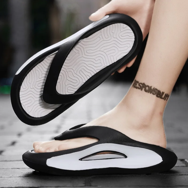 Men'S Summer Flip Flop Fashion Thick Sole Platform Slippers Casual Outdoor Sports Anti-Skid Beach Sandals Male Soft Shoes
Men'S Summer Flip Flop Fashion Thick Sole Platform Slippers Casual Outdoor Sports Anti-Skid Beach Sandals Male Soft Shoes