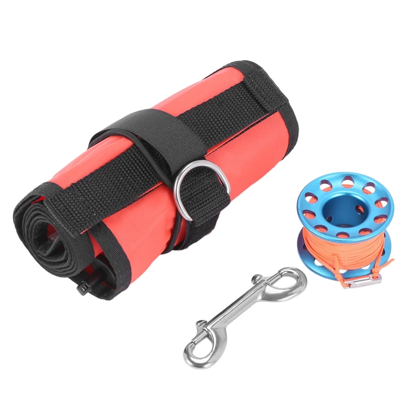 Hot Surface Marker Buoy Set Diver Below Signal Flag Tube With 15M Spool Reel Scuba Diving Equipment For Diving Scuba
Hot Surface Marker Buoy Set Diver Below Signal Flag Tube With 15M Spool Reel Scuba Diving Equipment For Diving Scuba