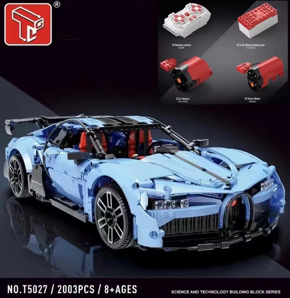 Новый конструктор гоночный автомобиль Bugattied T5028, набор моделей моторов, сборный конструктор, игрушки для детей, рождественские подарки
Новый конструктор гоночный автомобиль Bugattied T5028, набор моделей моторов, сборный конструктор, игрушки для детей, рождественские подарки