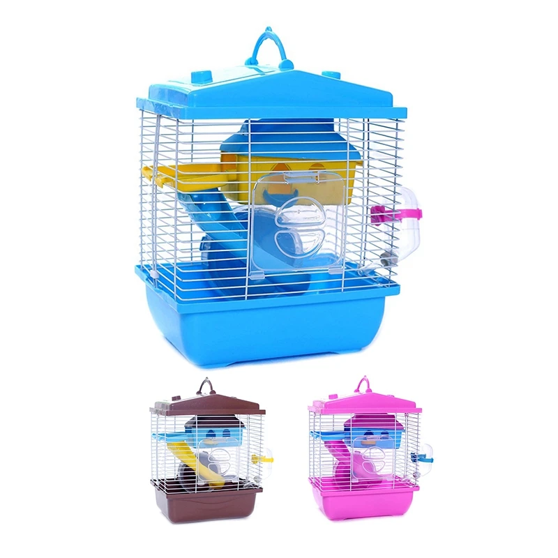 Pet Cage Hamster Cottage with Transparent Skylight Double Layer House for Hamster Golden Hamster Pet-ABUX
Pet Cage Hamster Cottage with Transparent Skylight Double Layer House for Hamster Golden Hamster Pet-ABUX