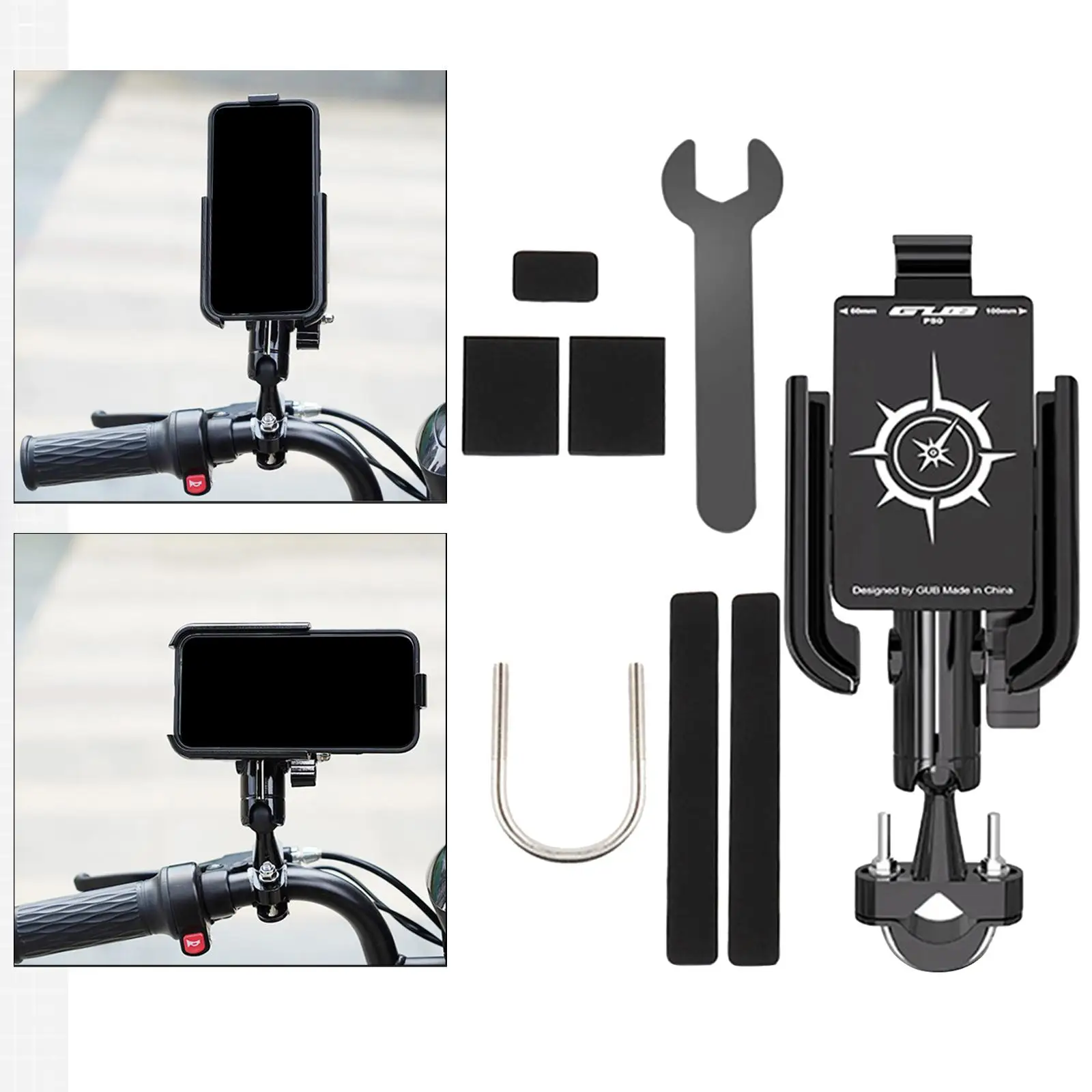 Bike Phone Holder, Motorcycle Handlebar Phone Clamp, Anti Slip Motorcycle Phone Mount, Cycling Accessory
Bike Phone Holder, Motorcycle Handlebar Phone Clamp, Anti Slip Motorcycle Phone Mount, Cycling Accessory