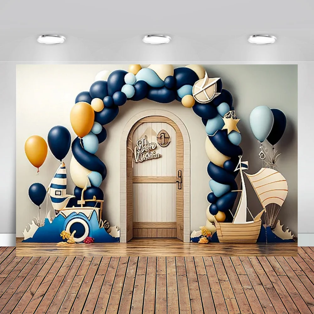 Photography Background Nautical Adventure Boat Kid Boy Birthday Party Cake Smash Portrait Decor Photo Backdrop Studio
Photography Background Nautical Adventure Boat Kid Boy Birthday Party Cake Smash Portrait Decor Photo Backdrop Studio