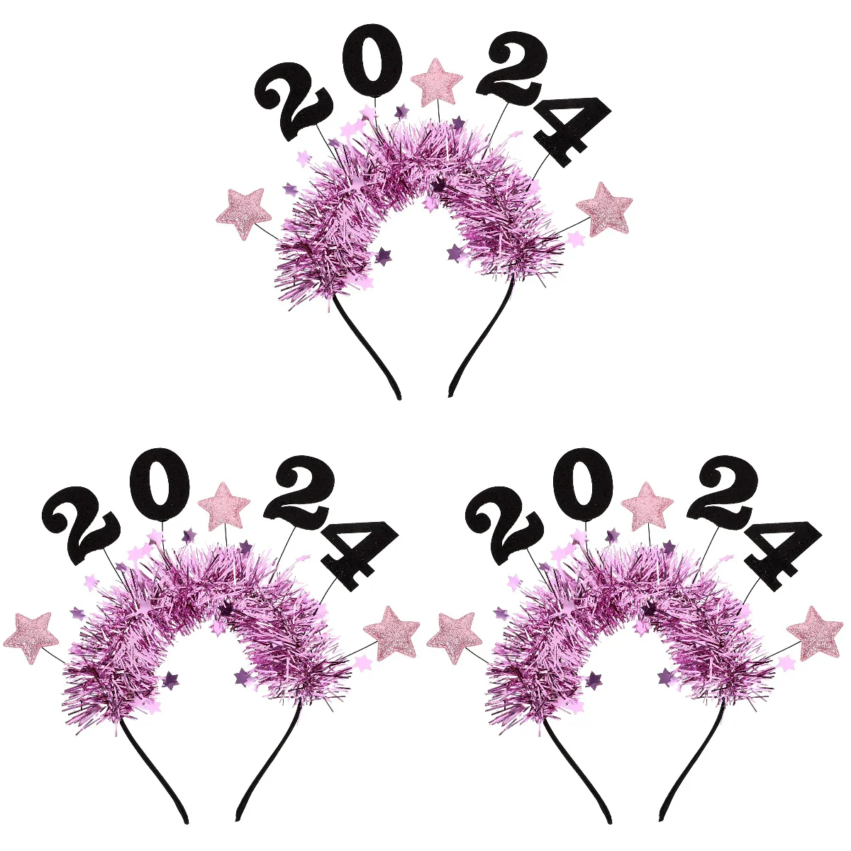 3 Pack Star Headband Glitter Adult Holiday Headbands Women Hair Ties Lunar New Year Xmas Gifts Sequin Headgear
3 Pack Star Headband Glitter Adult Holiday Headbands Women Hair Ties Lunar New Year Xmas Gifts Sequin Headgear