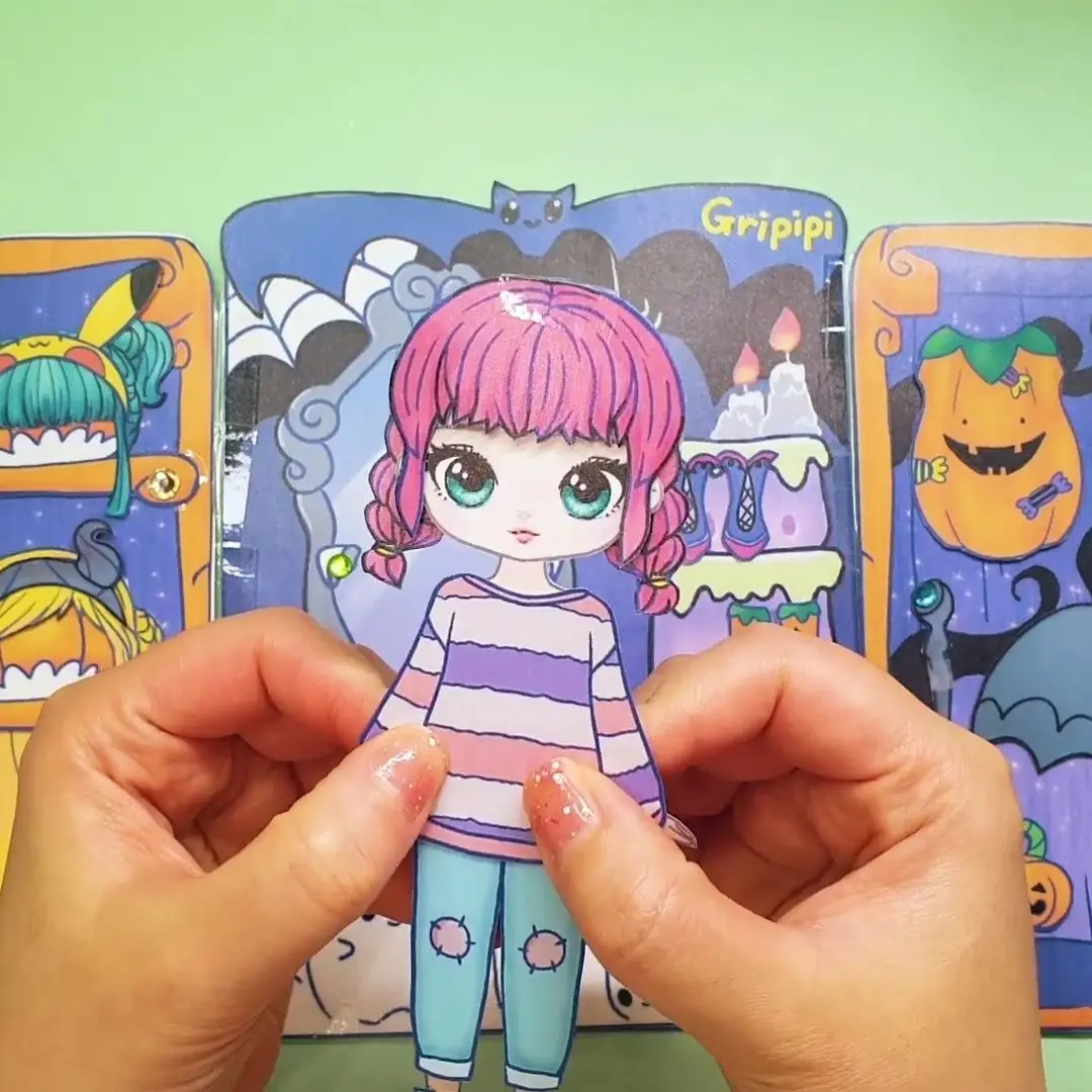 Diy handmade materials paper doll decompress homemade quiet book cure pinch music book diy squishy paper book
Diy handmade materials paper doll decompress homemade quiet book cure pinch music book diy squishy paper book